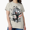 Horror House - Adult & Kids T-Shirts, Sweatshirts & Hoodies apparel design preview 1