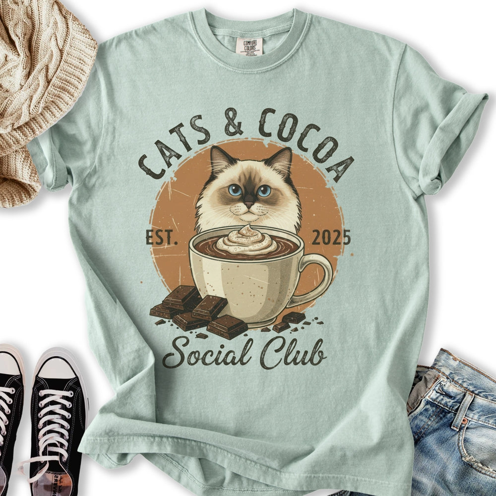 Cats and Cocoa SC - Adult & Kids T-Shirts, Sweatshirts & Hoodies apparel design preview 2