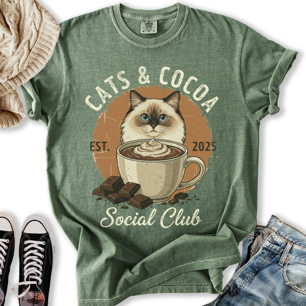 Cats and Cocoa SC - Adult & Kids T-Shirts, Sweatshirts & Hoodies apparel design preview 1