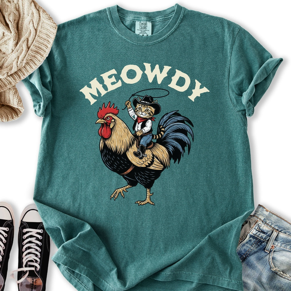 Meowdy - Adult & Kids T-Shirts, Sweatshirts & Hoodies apparel design preview 2