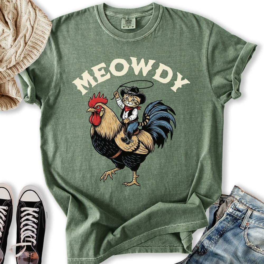 Meowdy - Adult & Kids T-Shirts, Sweatshirts & Hoodies apparel design preview 1