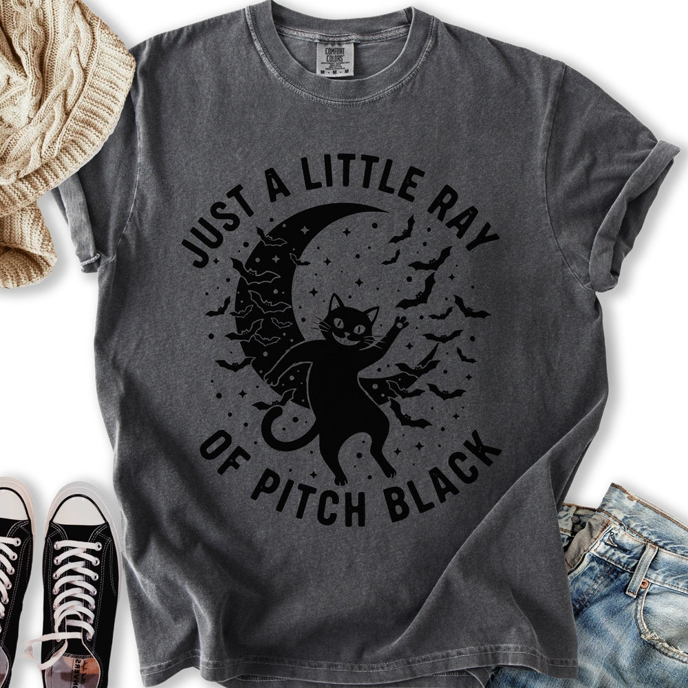 Pitch Black Cat - Adult & Kids T-Shirts, Sweatshirts & Hoodies apparel design preview 1