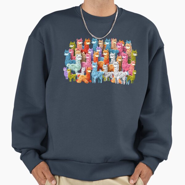 Colorful Peruvian Alpacas Cute Art Design - Adult & Kids T-Shirts, Sweatshirts & Hoodies apparel design preview 1