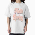 Hello Spring Floral Typography Cute Aesthetic Design - Adult & Kids T-Shirts, Sweatshirts & Hoodies apparel design preview 1