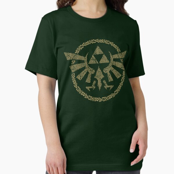 The Legend of Zelda Tribal Triforce Gold Hyrule Front - Adult & Kids T-Shirts, Sweatshirts & Hoodies apparel design preview 1