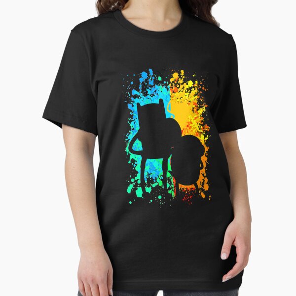 Adventure Time Finn and Jake Paint Splatter - Adult & Kids T-Shirts, Sweatshirts & Hoodies apparel design preview 1
