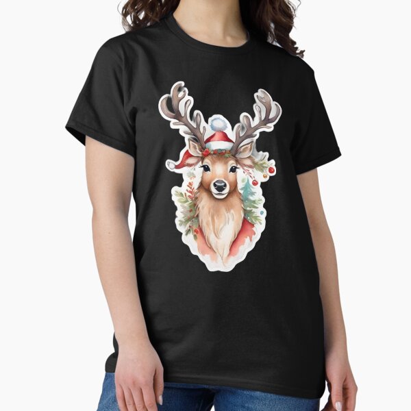 The nightmare before christmas.Sticker Reindeer - Adult & Kids T-Shirts, Sweatshirts & Hoodies apparel design preview 1