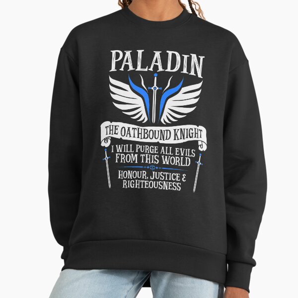PALADIN, THE OATHBOUND KNIGHT- Dungeons Dragons - Adult & Kids T-Shirts, Sweatshirts & Hoodies apparel design preview 1