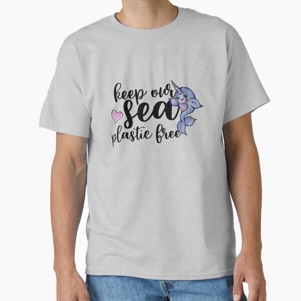 Keep our sea plastic free - Adult & Kids T-Shirts, Sweatshirts & Hoodies apparel design preview 1