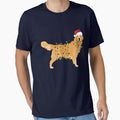 Golden Retriever Holiday Christmas Light - Adult & Kids T-Shirts, Sweatshirts & Hoodies apparel design preview 1