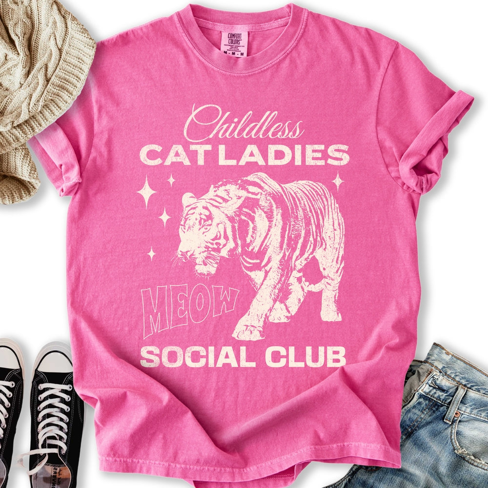 Childless Cat Lady - Adult & Kids T-Shirts, Sweatshirts & Hoodies apparel design preview 1