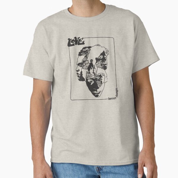 Love Forever Changes Vintage Psychedelic 60s Print - Adult & Kids T-Shirts, Sweatshirts & Hoodies apparel design preview 1