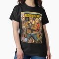Resident Evil 4 Leon and Ashley Comic Retro Gaming - Adult & Kids T-Shirts, Sweatshirts & Hoodies apparel design preview 1
