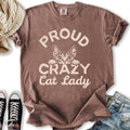 Proud Crazy Cat Lady - Adult & Kids T-Shirts, Sweatshirts & Hoodies apparel design preview 1