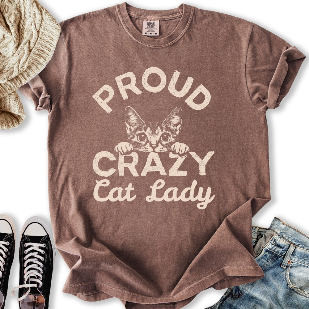 Proud Crazy Cat Lady - Adult & Kids T-Shirts, Sweatshirts & Hoodies apparel design preview 1