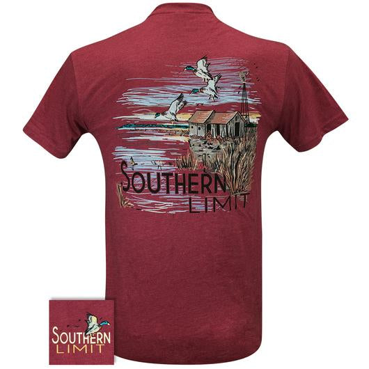 Southern Limits Duck Camp - Adult & Kids T-Shirts, Sweatshirts & Hoodies apparel design preview 1