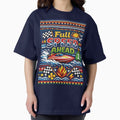 Full Speed Ahead Speedboat Motorboat Knitting Pattern - Adult & Kids T-Shirts, Sweatshirts & Hoodies apparel design preview 1