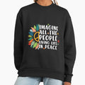 Imagine All the People Living Life in Peace - Adult & Kids T-Shirts, Sweatshirts & Hoodies apparel design preview 1
