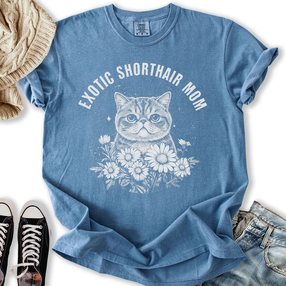 Exotic Shorthair Mom - Adult & Kids T-Shirts, Sweatshirts & Hoodies apparel design preview 2
