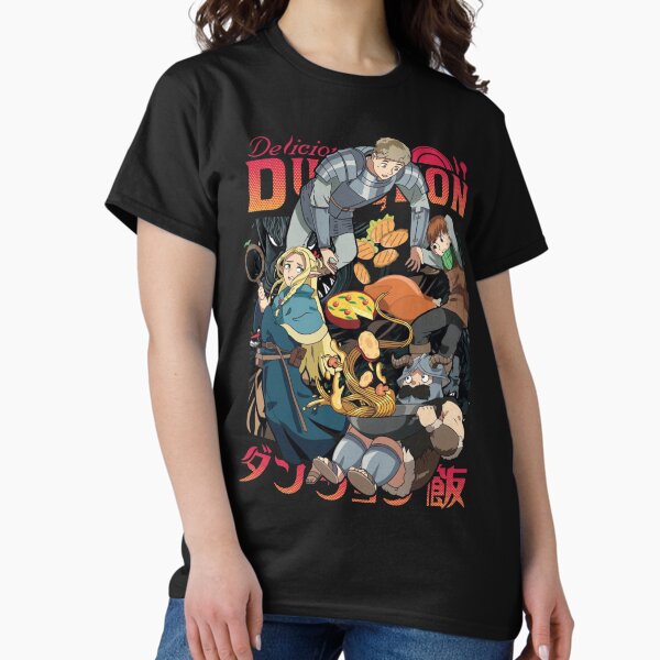 Delicious in dungeon - Adult & Kids T-Shirts, Sweatshirts & Hoodies apparel design preview 1