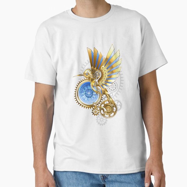 Steampunk hummingbird - Adult & Kids T-Shirts, Sweatshirts & Hoodies apparel design preview 1