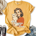 Exotic Cat Lady - Adult & Kids T-Shirts, Sweatshirts & Hoodies apparel design preview 1