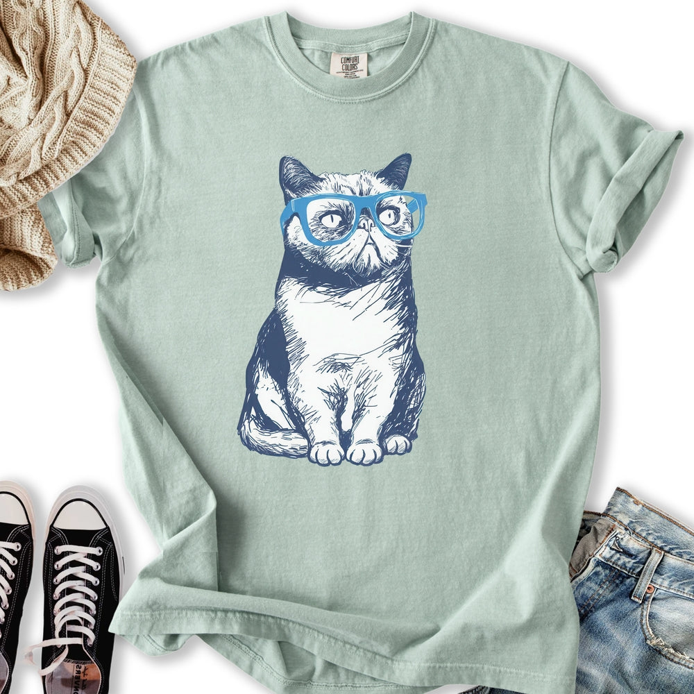 Exotic Shorthair Drawing - Adult & Kids T-Shirts, Sweatshirts & Hoodies apparel design preview 2