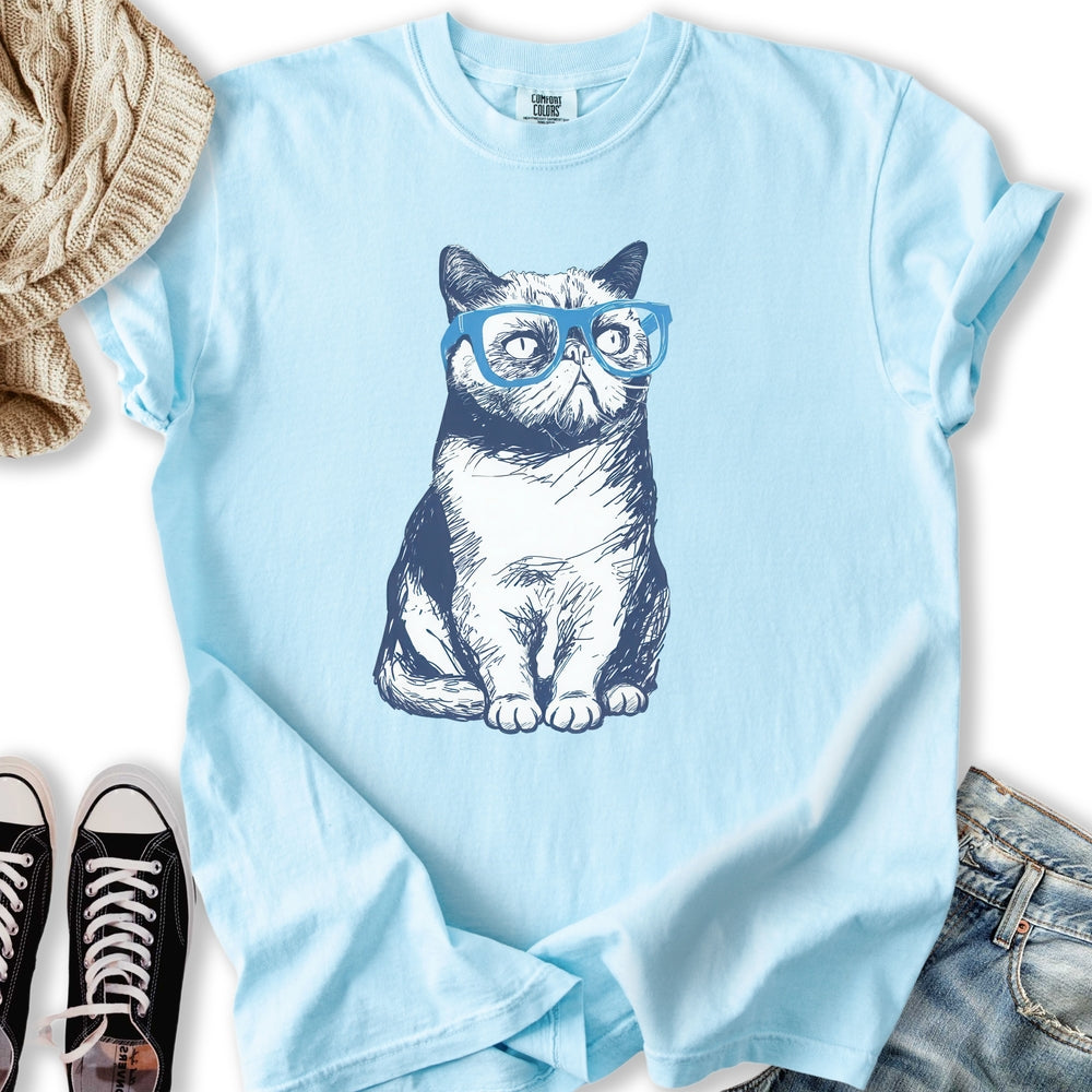 Exotic Shorthair Drawing - Adult & Kids T-Shirts, Sweatshirts & Hoodies apparel design preview 1