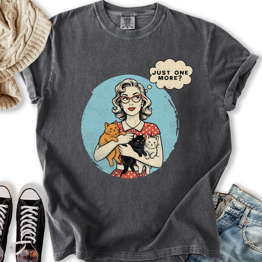 Just one More Cat - Adult & Kids T-Shirts, Sweatshirts & Hoodies apparel design preview 1