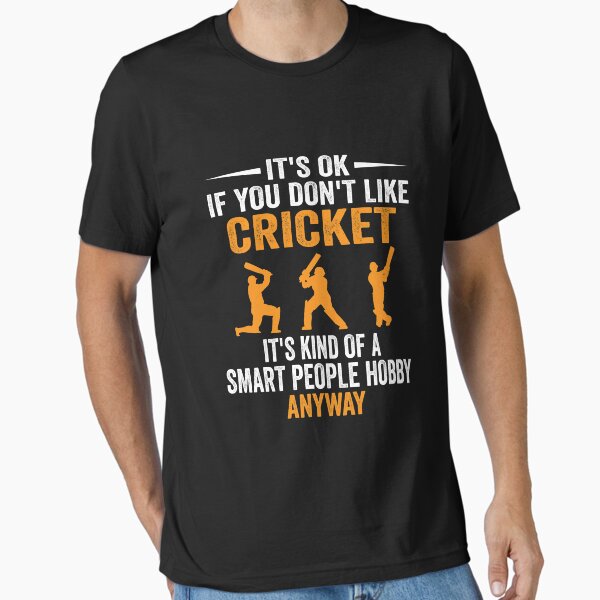 Smart People Hobby Cricket Funny Player Lover Gift - Adult & Kids T-Shirts, Sweatshirts & Hoodies apparel design preview 1