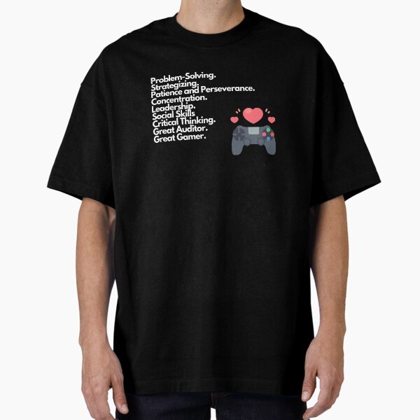 Auditing and gaming skills - Adult & Kids T-Shirts, Sweatshirts & Hoodies apparel design preview 1