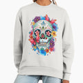 Sugar Skull and Butterflies - Adult & Kids T-Shirts, Sweatshirts & Hoodies apparel design preview 1