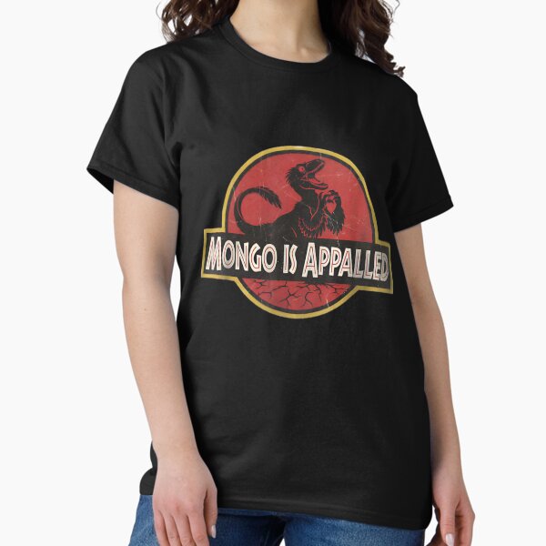 Mongo Is Appalled Funny Feathered Dinosaur Jurassic - Adult & Kids T-Shirts, Sweatshirts & Hoodies apparel design preview 1