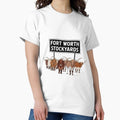 Fort worth stockyards Bull Parade - Adult & Kids T-Shirts, Sweatshirts & Hoodies apparel design preview 1