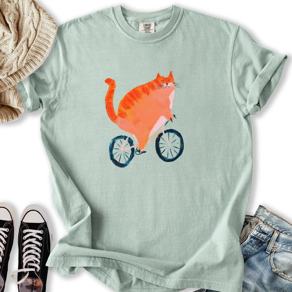 Chonky Ginger Cat - Adult & Kids T-Shirts, Sweatshirts & Hoodies apparel design preview 2