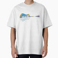 Nature Guitar Colorful Watercolor - Adult & Kids T-Shirts, Sweatshirts & Hoodies apparel design preview 1
