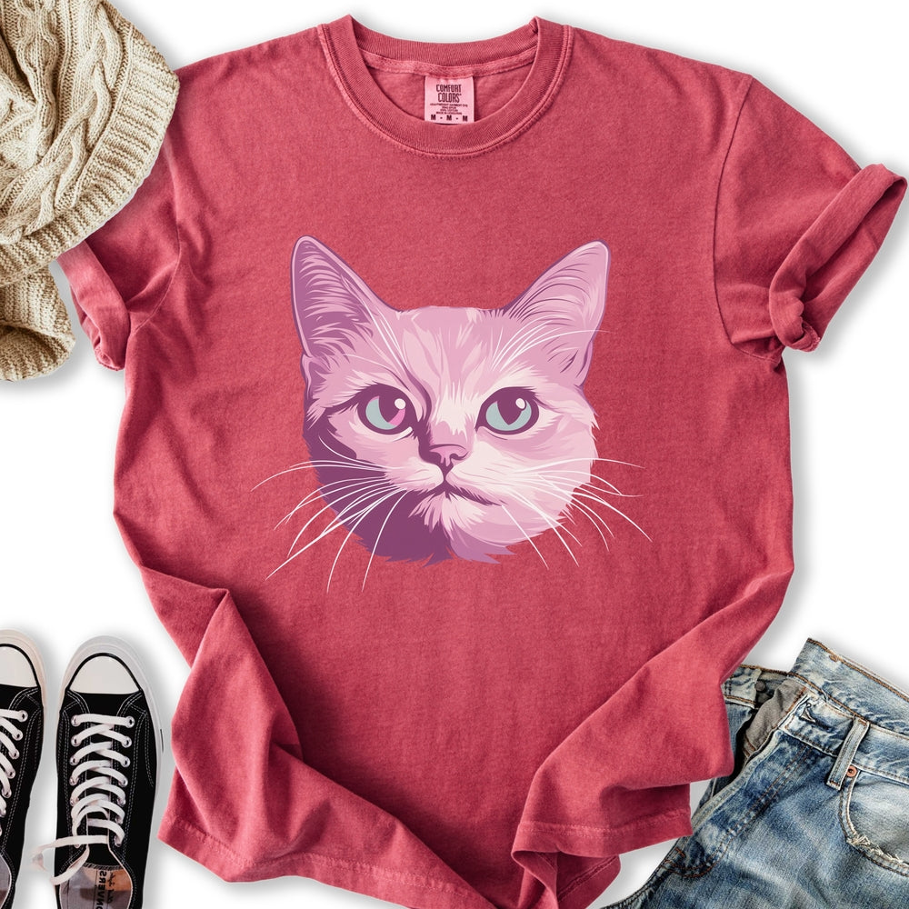 Pink Cat - Adult & Kids T-Shirts, Sweatshirts & Hoodies apparel design preview 2