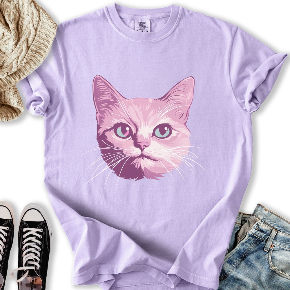 Pink Cat - Adult & Kids T-Shirts, Sweatshirts & Hoodies apparel design preview 1
