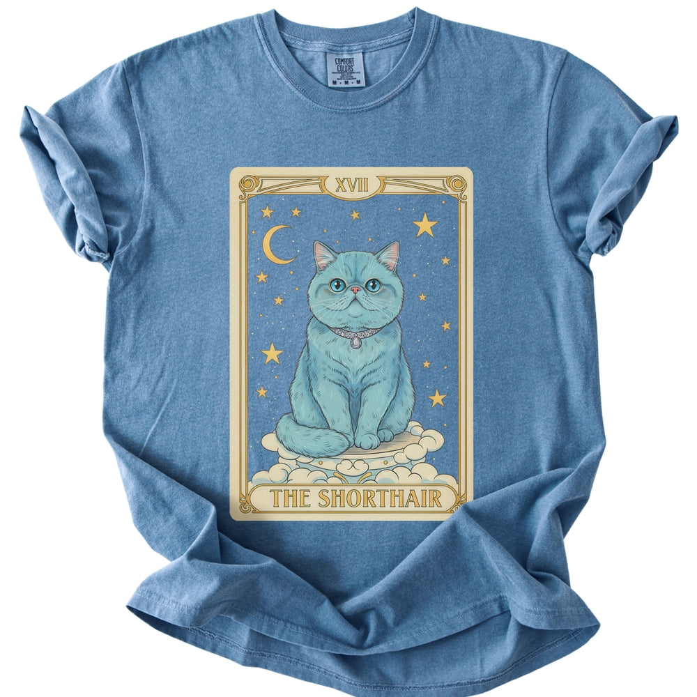 The Shorthair Cat Tarot - Adult & Kids T-Shirts, Sweatshirts & Hoodies apparel design preview 2