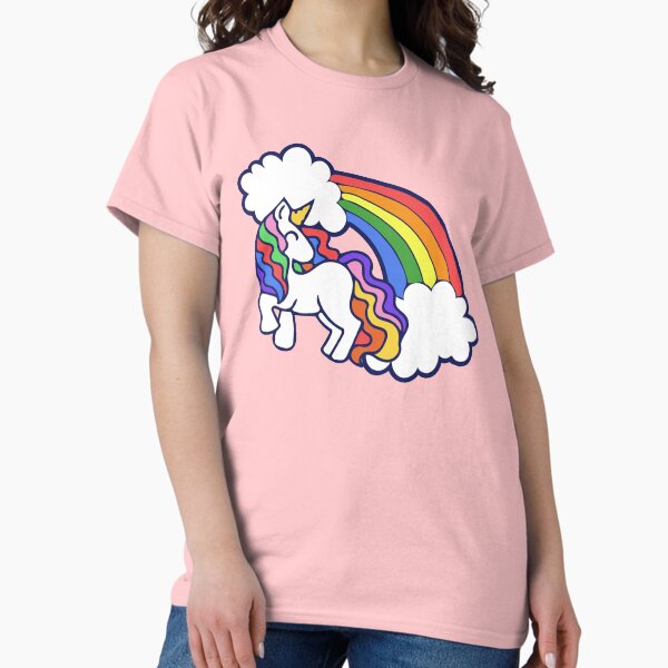 Cute rainbow unicorn - Adult & Kids T-Shirts, Sweatshirts & Hoodies apparel design preview 1