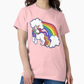Cute rainbow unicorn - Adult & Kids T-Shirts, Sweatshirts & Hoodies apparel design preview 1