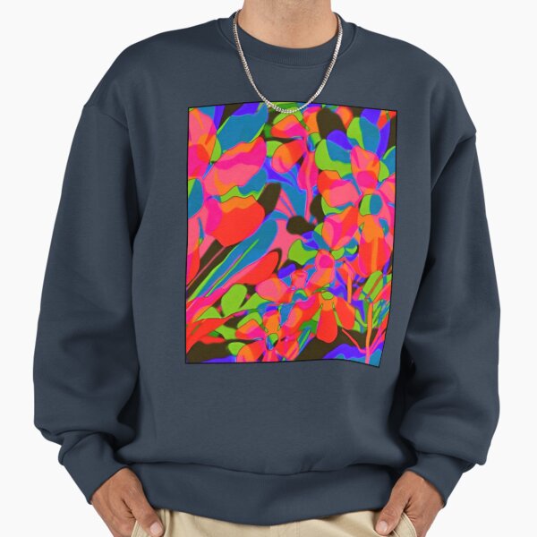 Lovely Colorful Retro Flower Power Pattern - Adult & Kids T-Shirts, Sweatshirts & Hoodies apparel design preview 1