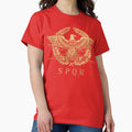 Roman Empire Emblem Vintage Gold - Adult & Kids T-Shirts, Sweatshirts & Hoodies apparel design preview 1