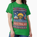 Sydney skyline, beautiful knitting pattern Australia - Adult & Kids T-Shirts, Sweatshirts & Hoodies apparel design preview 1