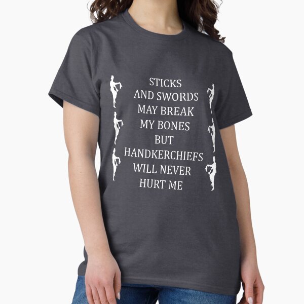 Sticks And Swords May Break My Bones Fun Morris - Adult & Kids T-Shirts, Sweatshirts & Hoodies apparel design preview 1