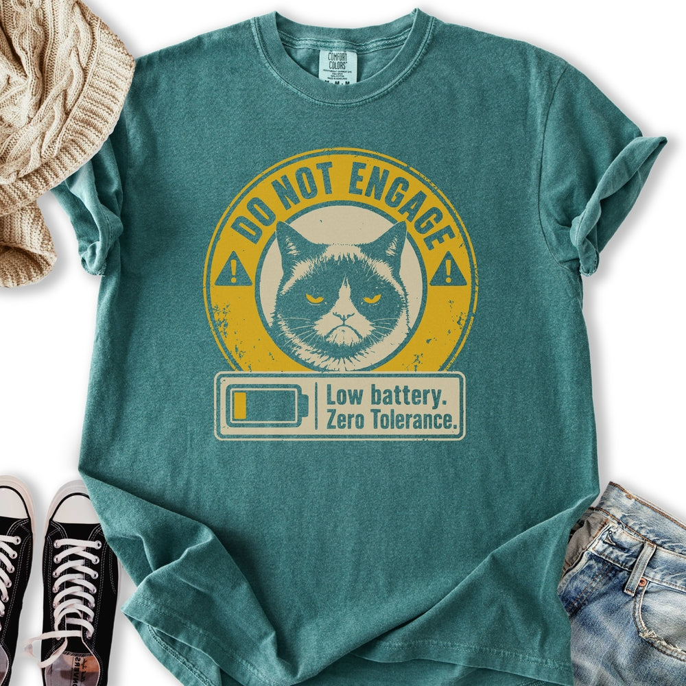Do Not Engage Cat - Adult & Kids T-Shirts, Sweatshirts & Hoodies apparel design preview 2