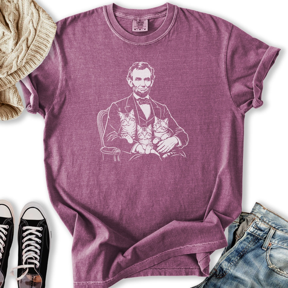 Lincoln Cats - Adult & Kids T-Shirts, Sweatshirts & Hoodies apparel design preview 2