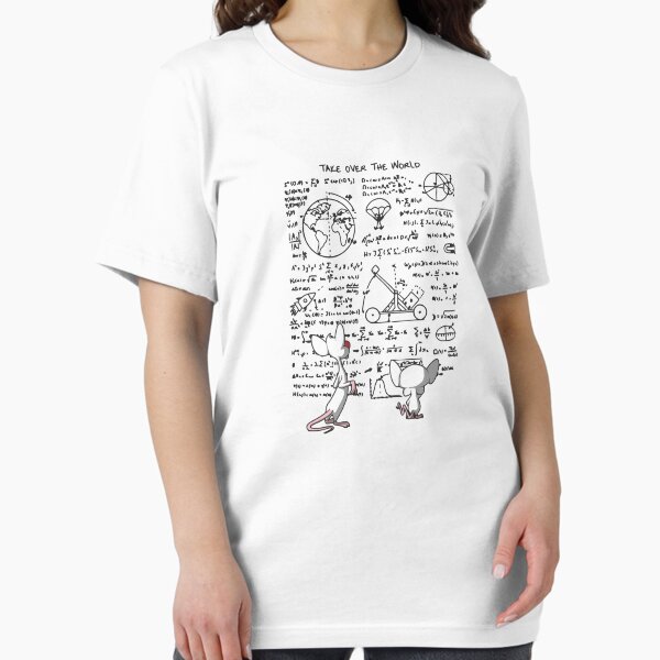 Cartoon Mice World Domination Plan - Adult & Kids T-Shirts, Sweatshirts & Hoodies apparel design preview 1
