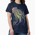 Electric Jellyfish - Adult & Kids T-Shirts, Sweatshirts & Hoodies apparel design preview 1