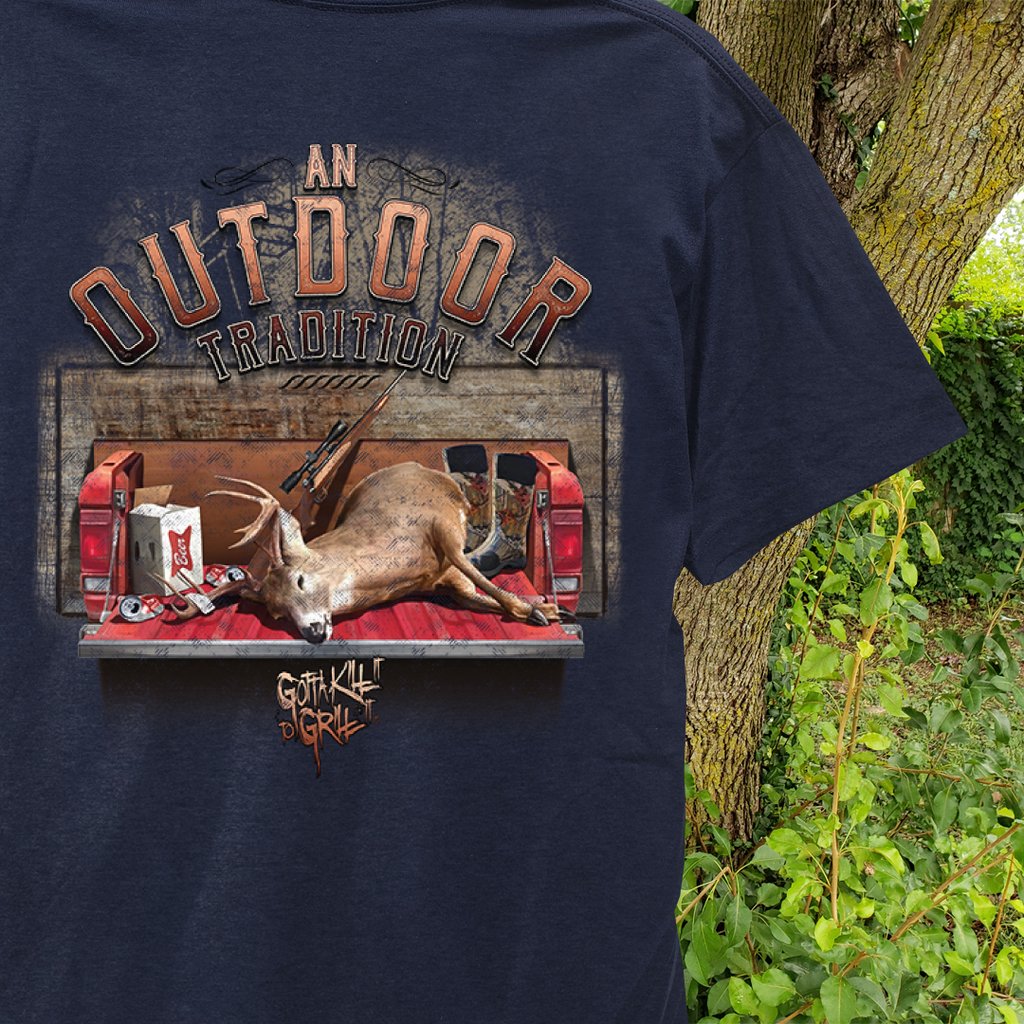 SALE Gotta Kill It To Grill Outdoor Tradition - Adult & Kids T-Shirts, Sweatshirts & Hoodies apparel design preview 2